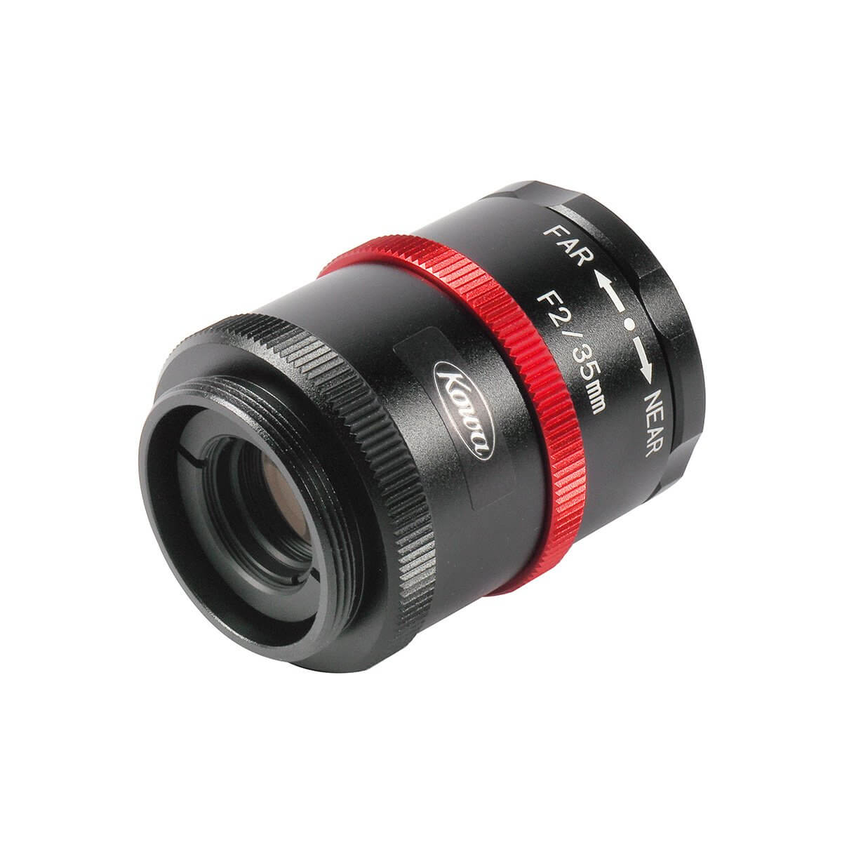 LM35JCM V 2/3 2MP 35mm F2.0 C Mount Lens - High Resolution CCTV Camera Lens for Surveillance, Machine Vision & Industrial Inspection