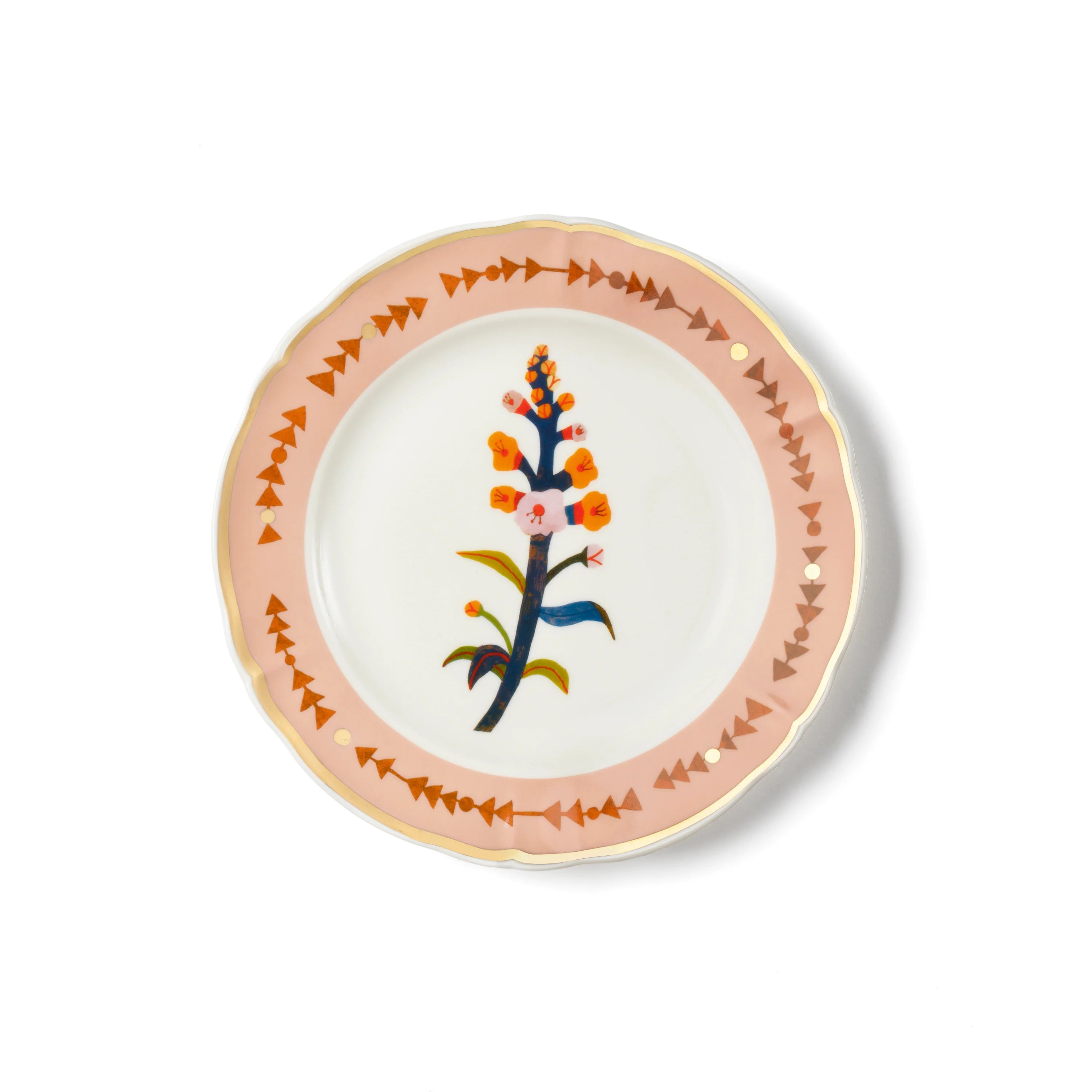 Bitossi Italy Botanica Dinnerware Set - Premium Ceramic Plates, Bowls & Mugs - Elegant Floral Design for Dining, Entertaining & Home Decor (50% Off Clearance Sale)