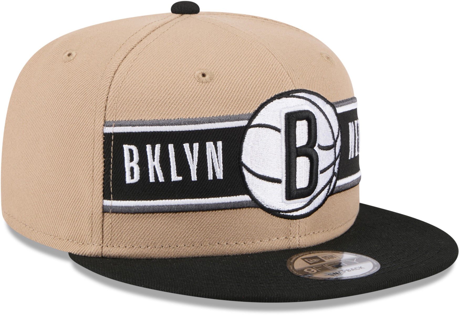 Brooklyn Nets New Era 9Fifty NBA 2024 Draft Snapback Hat - Official NBA Basketball Cap for Men & Women - Perfect for Games, Streetwear & Sports Fans