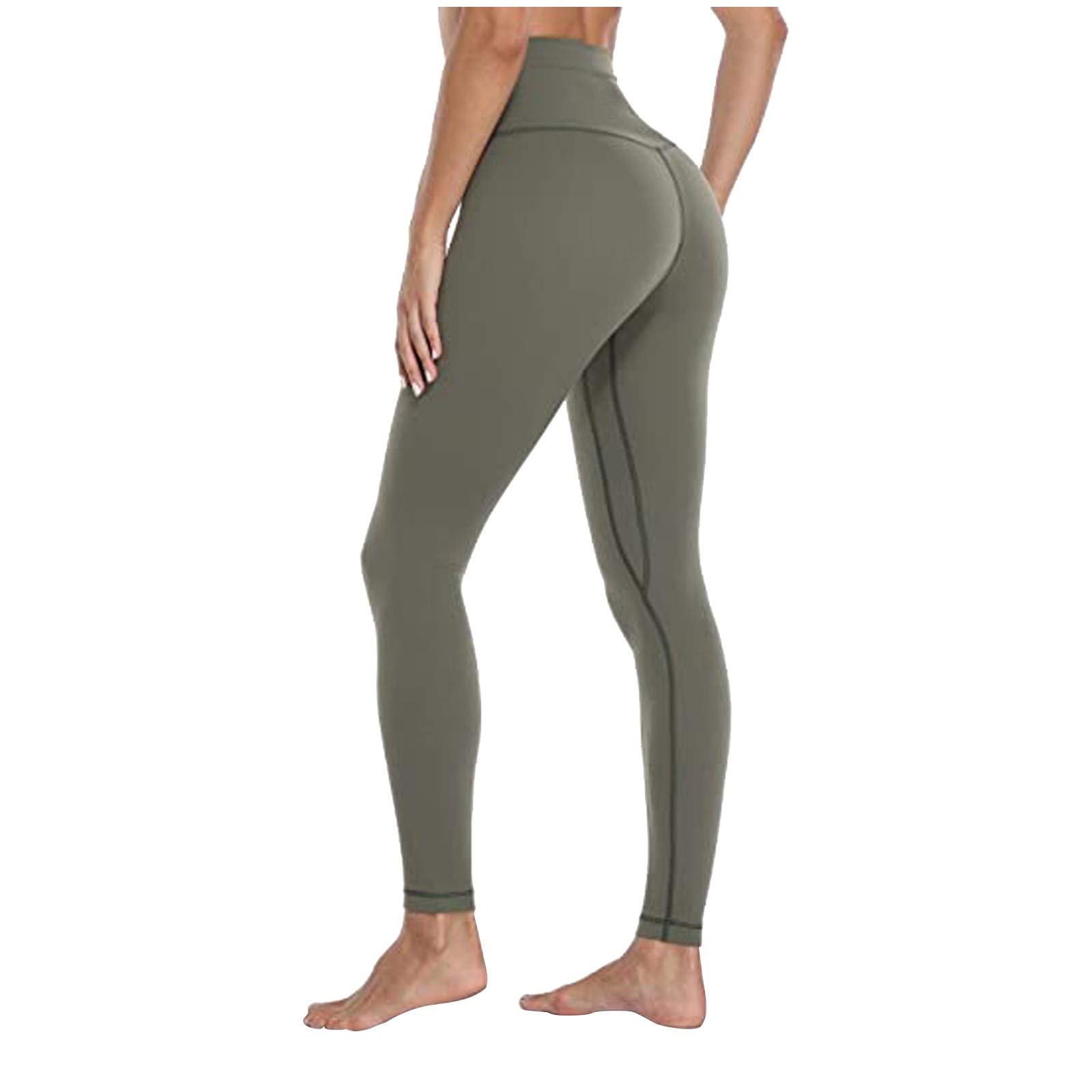 Ultra Soft High Waisted Yoga Pants for Women - Tummy Control Workout Leggings with Pockets, Non See-Through Winter Activewear | Perfect for Yoga, Gym, Running & Lounge Wear