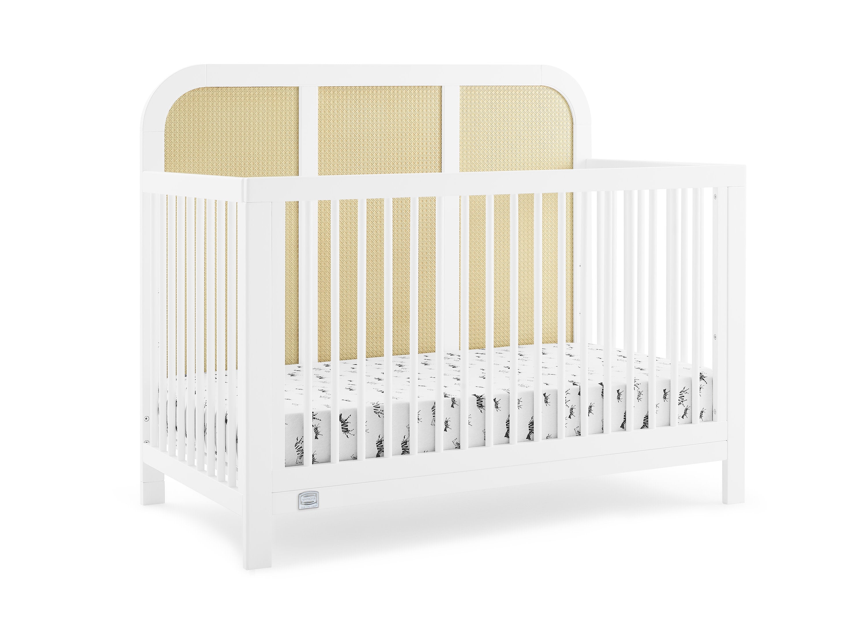 Theo 6-in-1 Convertible Baby Crib - Toddler Bed, Daybed & Full Size Bed | Nursery Furniture for Boys & Girls | Perfect for Newborns to Teens