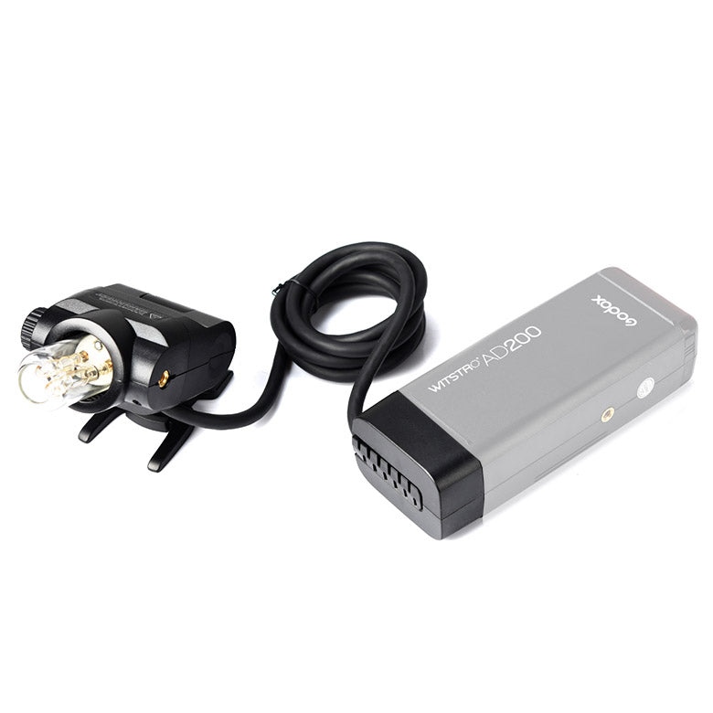 Godox EC200 Extension Cable for AD200 Flash – High-Speed Sync TTL Compatible for Professional Photography, Studio Lighting, and Outdoor Portraits