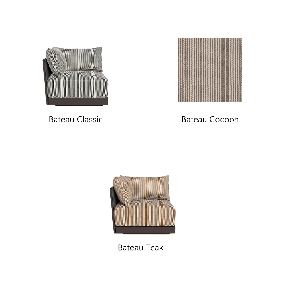 Antigua Outdoor Corner Sectional Sofa Set - Waterproof Wicker Patio Furniture with Cushions - Perfect for Backyard, Poolside & Garden Relaxation