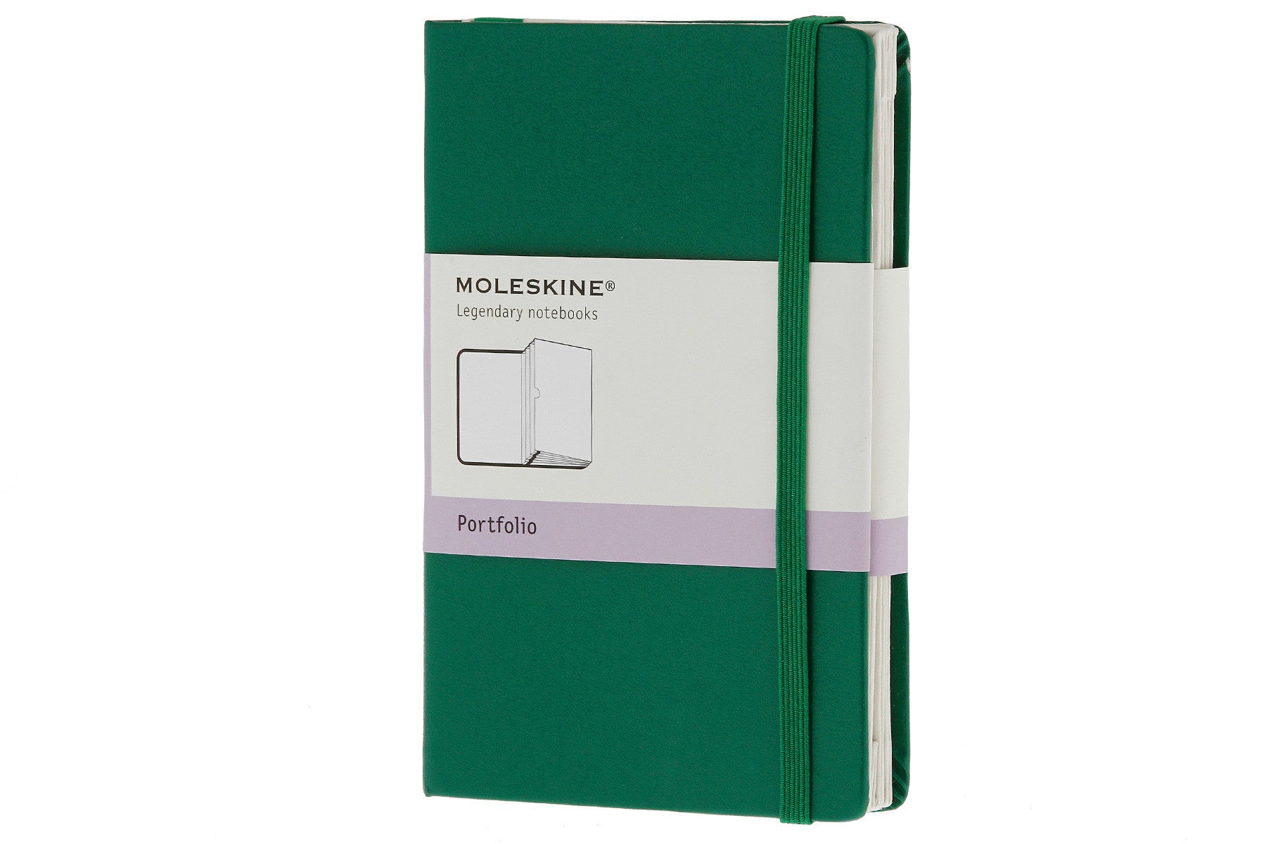 Premium Moleskine Extra Small Hard Cover Portfolio Notebook - Perfect for Business Meetings, Travel & Everyday Carry
