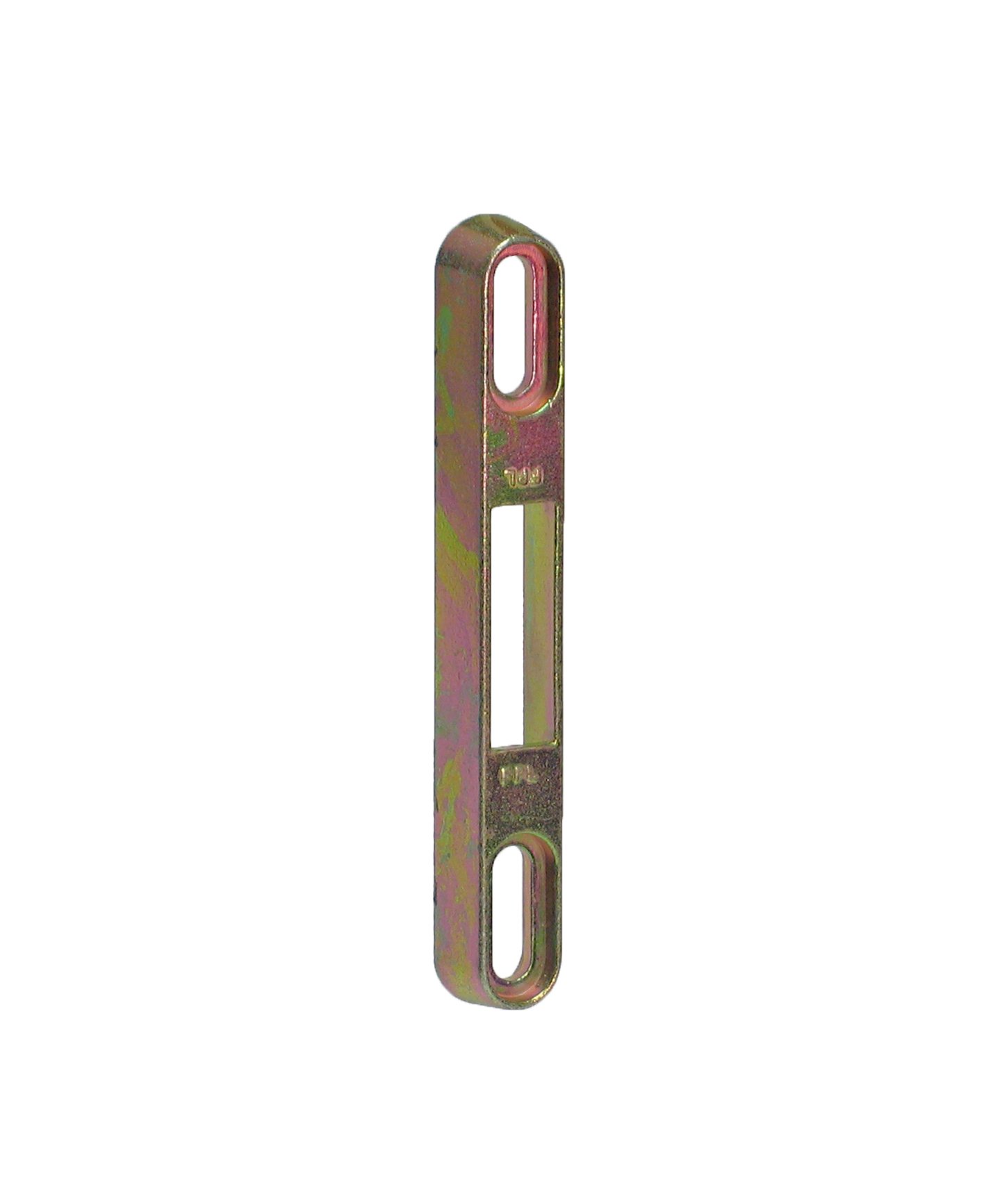 Premium Solid Brass Sliding Glass Door Handle Set with Mortise Lock - 3-15/16