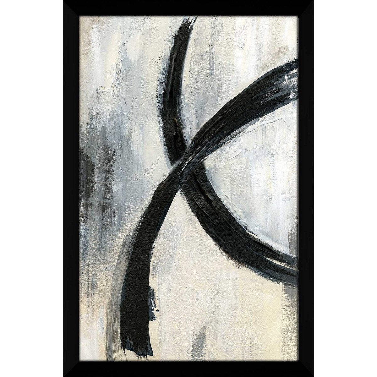 Abstract Vertical Rings I by Nan - Modern Acrylic Wall Art Print for Living Room, Bedroom & Office Decor