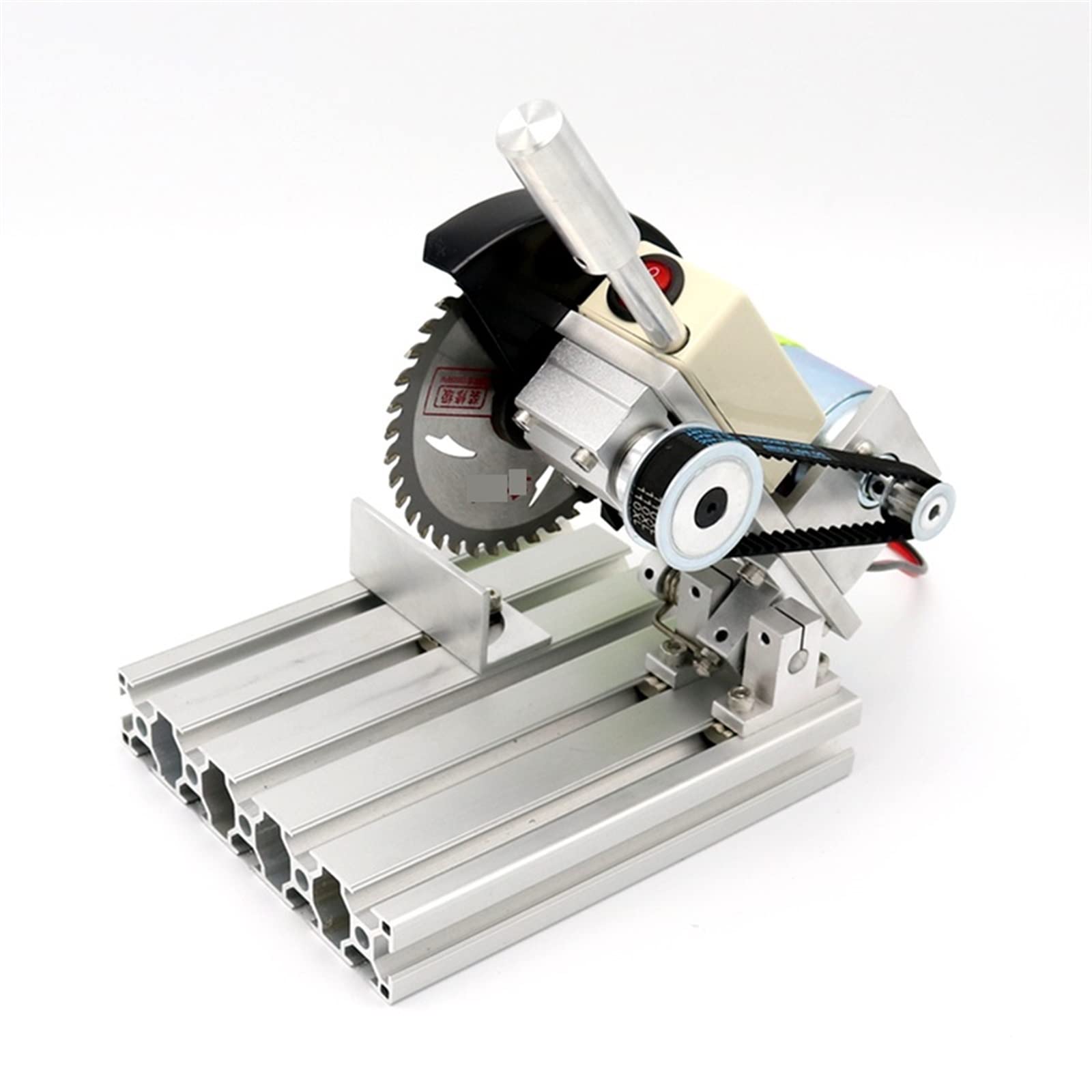 High Precision Aluminum Miniature Table Saw - Professional Woodworking Tools for DIY Models & Carpentry | Perfect for Detailed Cuts, Crafting, and Home Woodworking Projects
