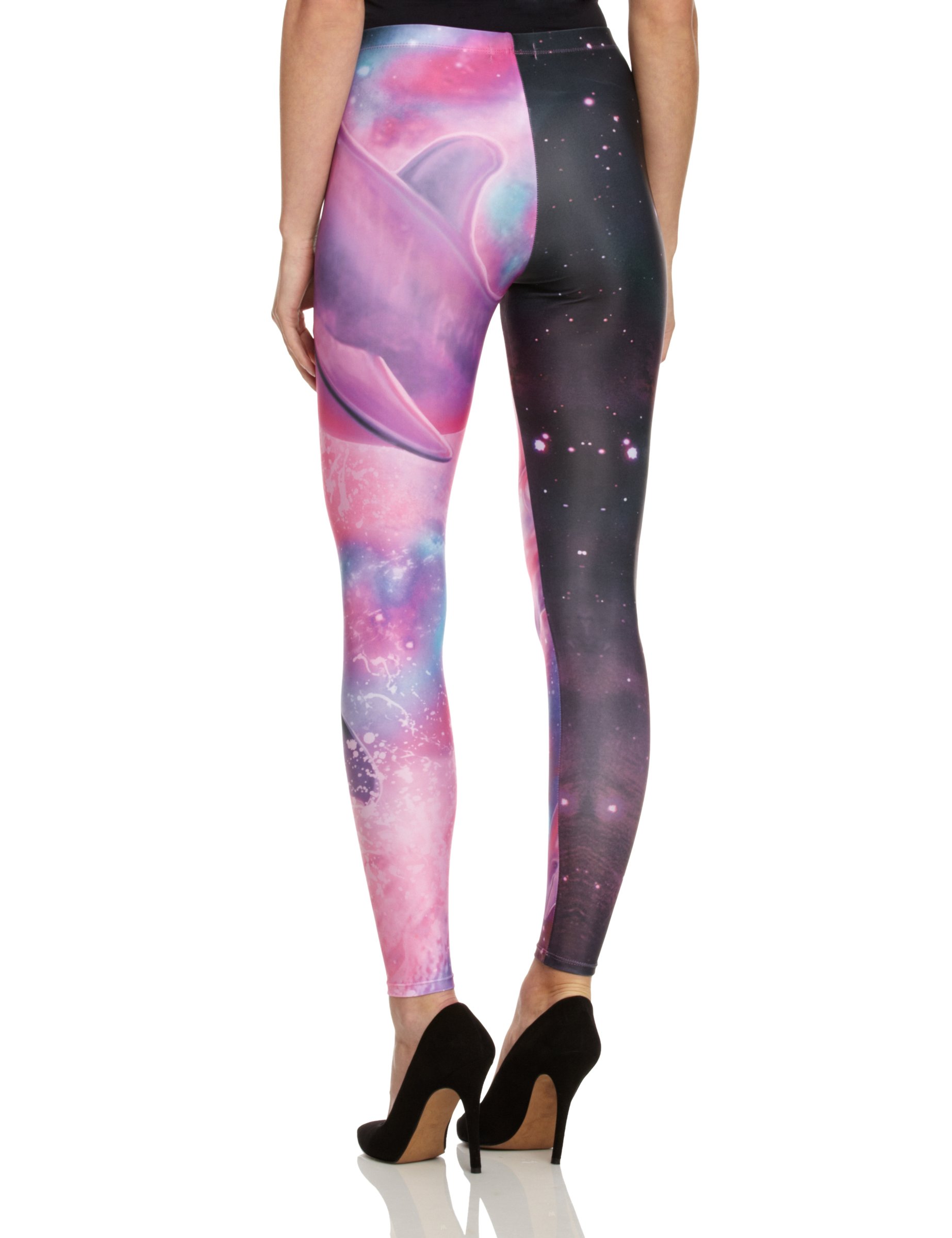 Iron Fist Women's Dolphinography Print Yoga Leggings - High Waisted Stretchy Workout Pants for Gym, Running & Casual Wear