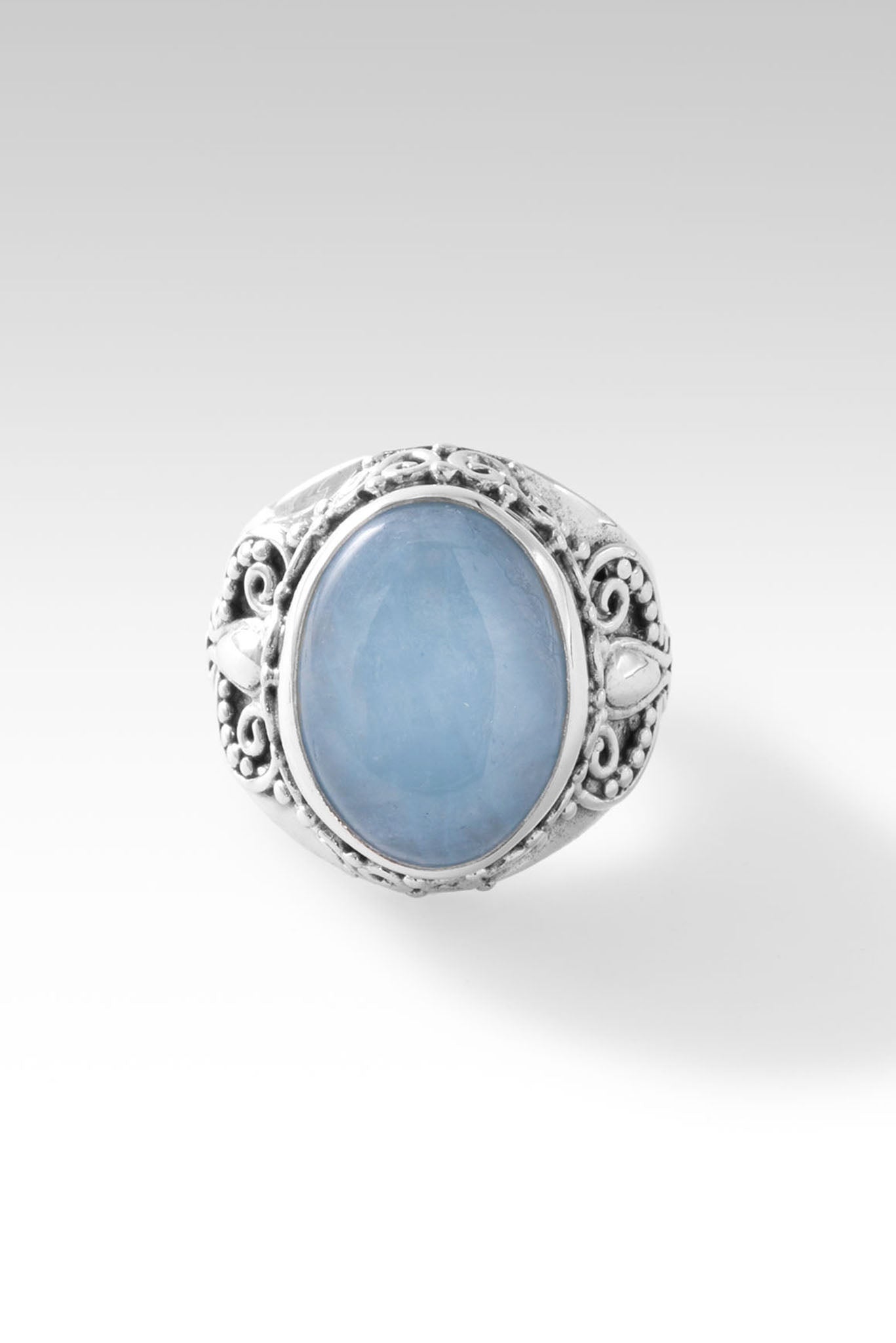 Spirit Within Me Ring™ - Genuine Aquamarine Gemstone Ring for Women | Elegant Jewelry for Everyday Wear, Spiritual Healing & Special Occasions