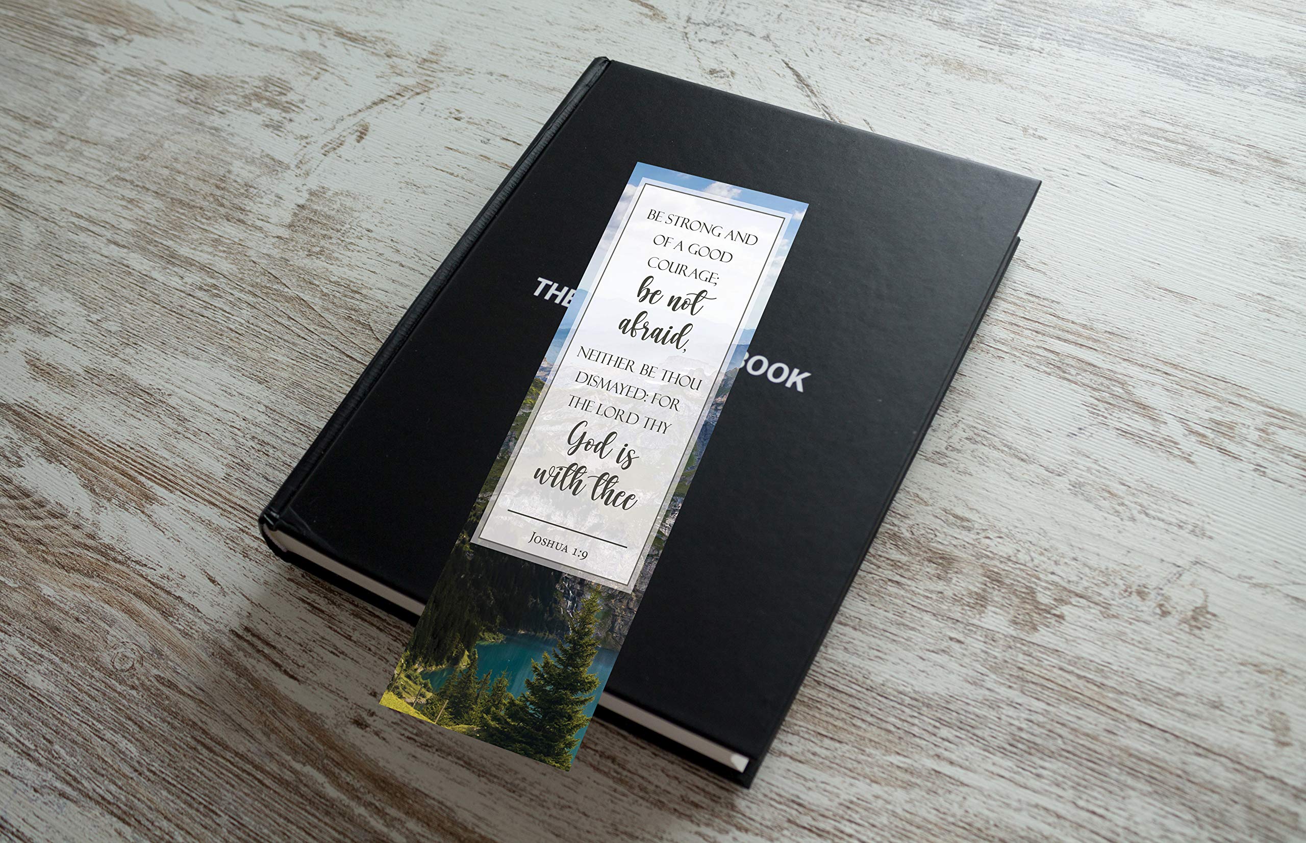 Be Not Afraid Bible Verse Bookmarks - Pack of 48 Religious Gift for Church, Bible Study & Christian Encouragement