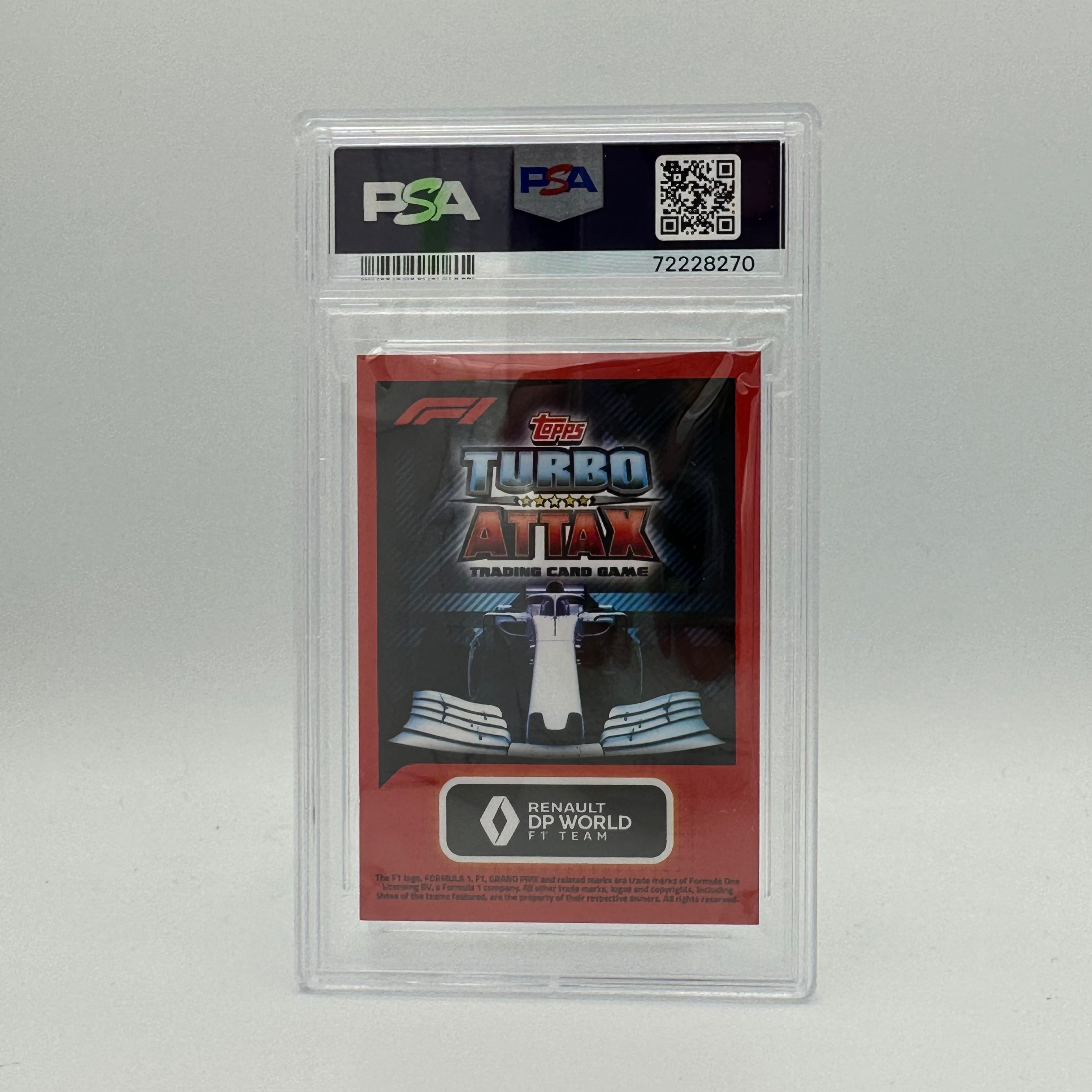 PSA 8 Graded DANIEL RICCIARDO #LE4G Limited Edition Gold Trading Card - Perfect for F1 Collectors, Sports Memorabilia Enthusiasts & Investment Portfolio