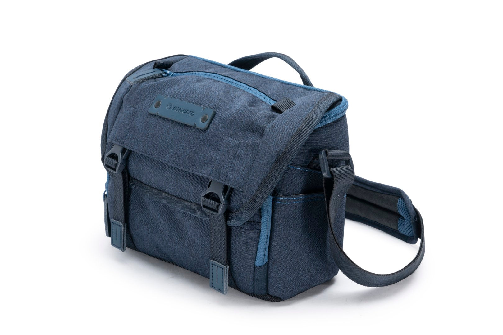 VEO RANGE 21M NV Messenger Camera Bag - Waterproof DSLR Shoulder Bag for Photographers (Navy Blue) - Perfect for Travel, Street Photography & Outdoor Shooting