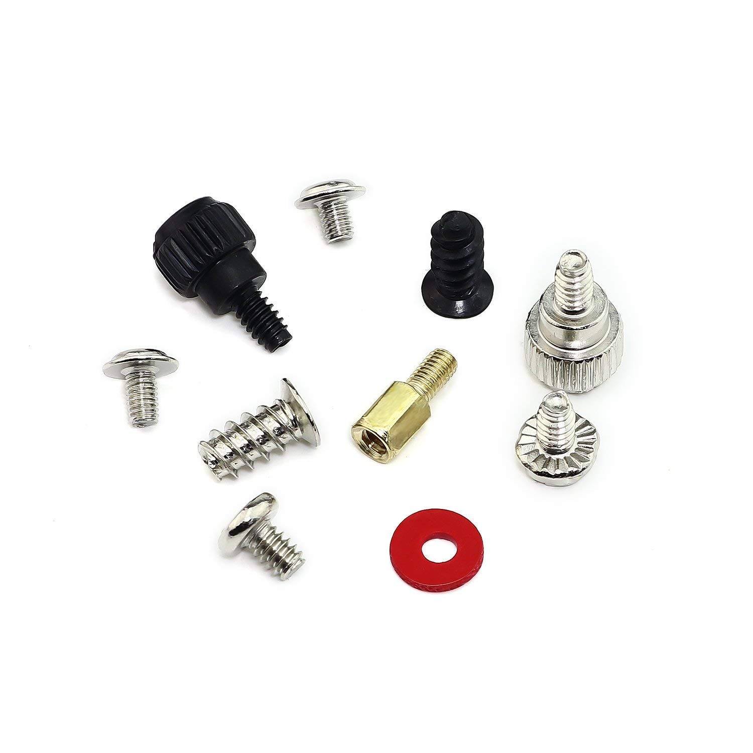 300PCS Computer Screw Standoffs Kit - Motherboard, Hard Drive, Case, Fan & GPU Mounting Hardware | Perfect for PC Building, Repair & Upgrades
