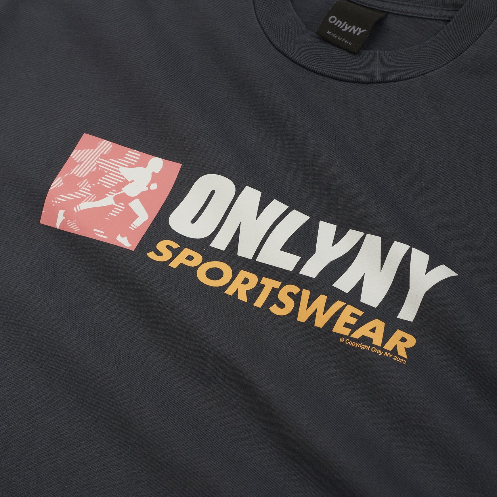 Only NY Vintage Black Medley T-Shirt - Stylish & Comfortable Cotton Tee for Casual Wear, Street Fashion & Everyday Outfits