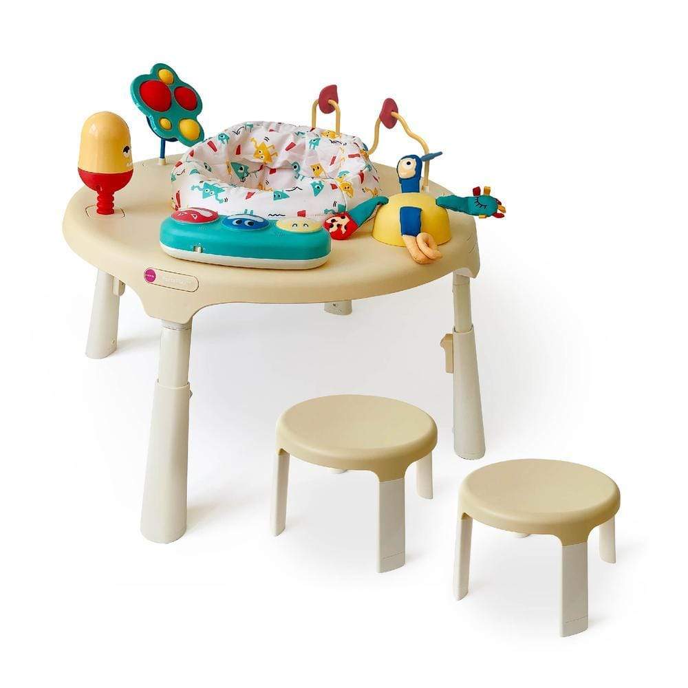 Oribel PortaPlay Baby Activity Center with Adjustable Stools - Interactive Learning Toy for Toddlers - Perfect for Playtime, Early Development & Home Use