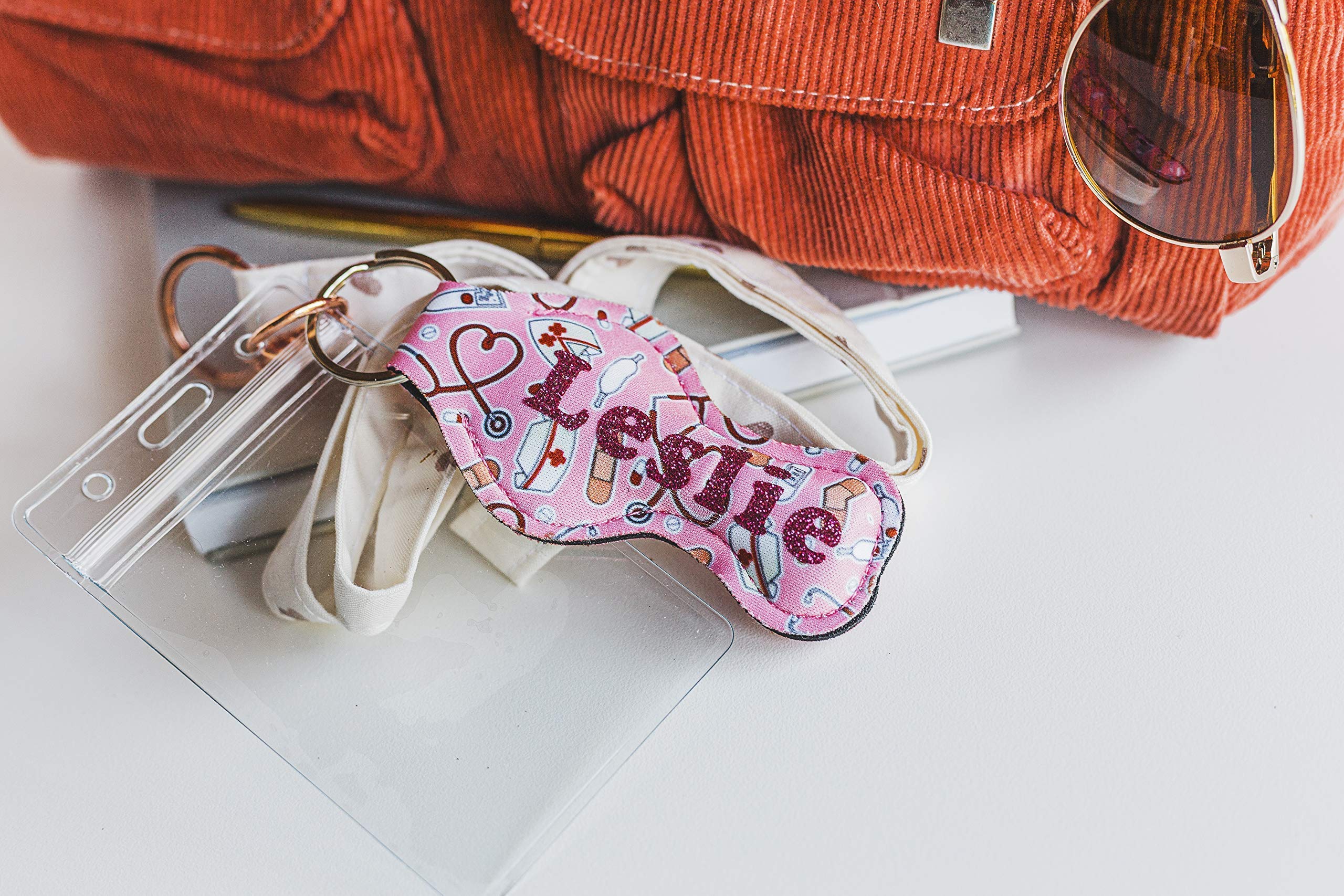 Personalized Nurse Keychain for Women - RN Practitioner Graduation Gift, Nursing Student Appreciation Present - Perfect for Nurses Week, Birthday, or Clinical Duty Accessories