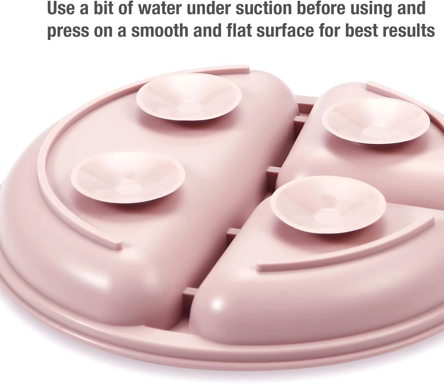 PandaEar 9-Piece Silicone Baby Feeding Set - Self Feeding Utensils for Baby Led Weaning | Divided Suction Plate, Bowl, Bibs, Sippy Cup & Snack Container with Spoons & Forks (Pink) | Perfect for Toddlers Learning to Eat Independently at Home or Travel