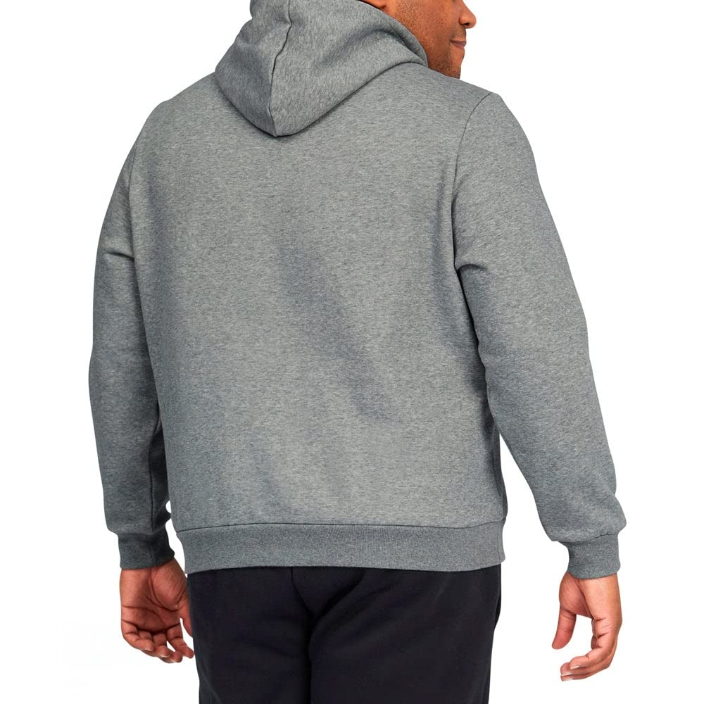 PUMA Men's Essential Big Logo Fleece Hoodie - Warm Tall Pullover Sweatshirt for Casual Wear & Outdoor Activities | Gym, Running, Streetwear Fashion