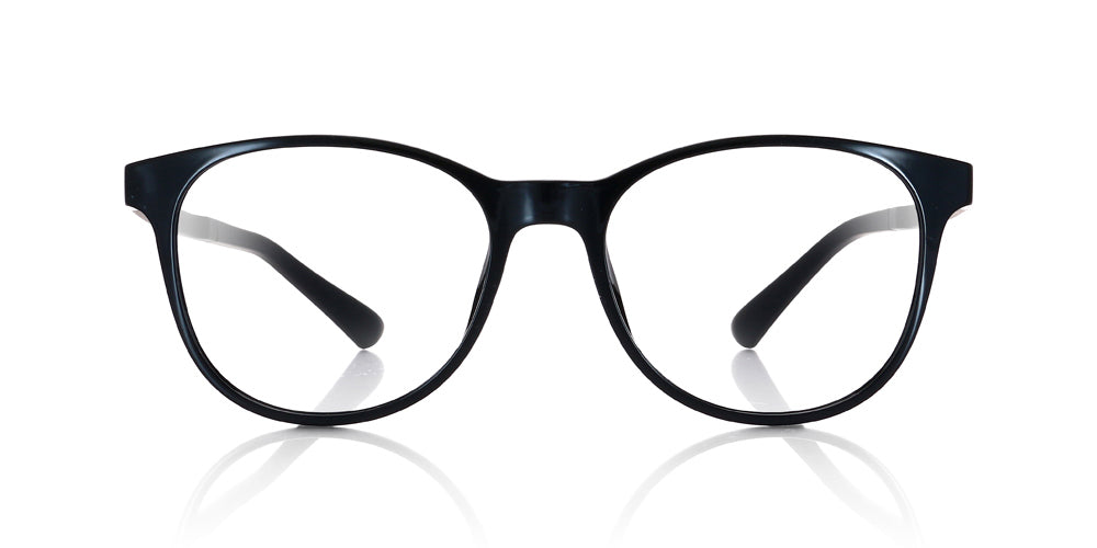 JINS Switch Classic U302 Blue Light Blocking Glasses - Anti Eye Strain for Gaming, Reading & Computer Use - Stylish & Comfortable for Men & Women