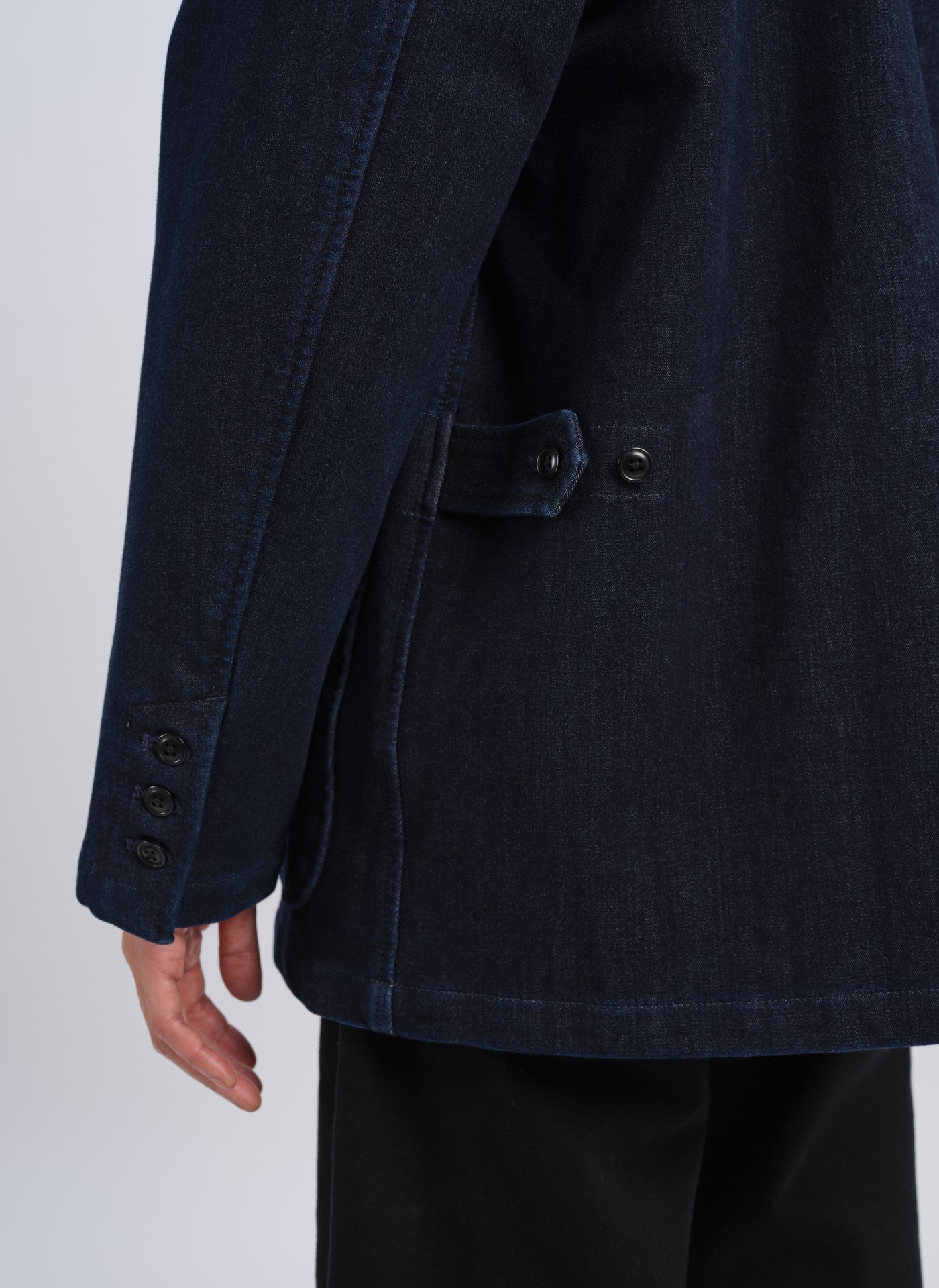 3D Printed Denim Blazer for Men & Women - Soft Workwear Jacket - Perfect for Office, Casual Outfits & Fashion Statements
