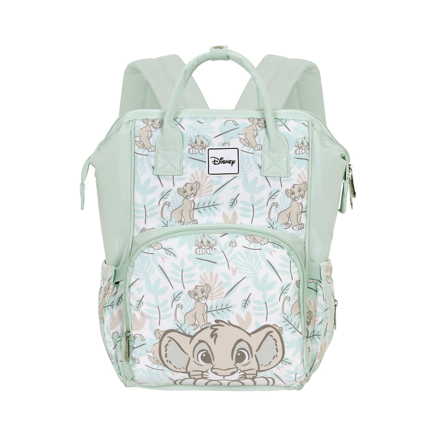 Disney Mommy Maternity Backpack - Large Diaper Bag with Insulated Bottle Pockets, Waterproof Baby Essentials Organizer for Nursing Mothers, Perfect for Hospital, Travel & Everyday Use