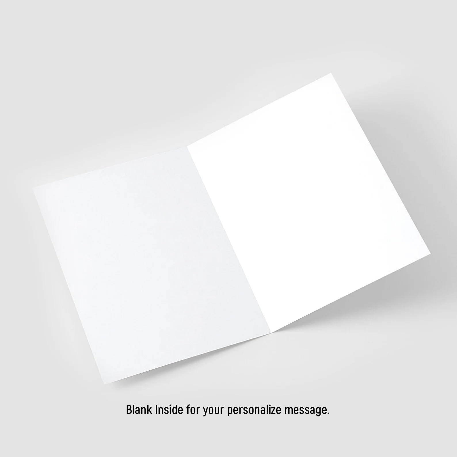 Funny Happy Anniversary Card for Couples - Romantic 5x7 Inch Greeting Card with Kraft Envelope - Perfect Anniversary Gift for Wife, Husband, Him or Her - Great for Wedding Anniversaries, Date Nights & Special Occasions