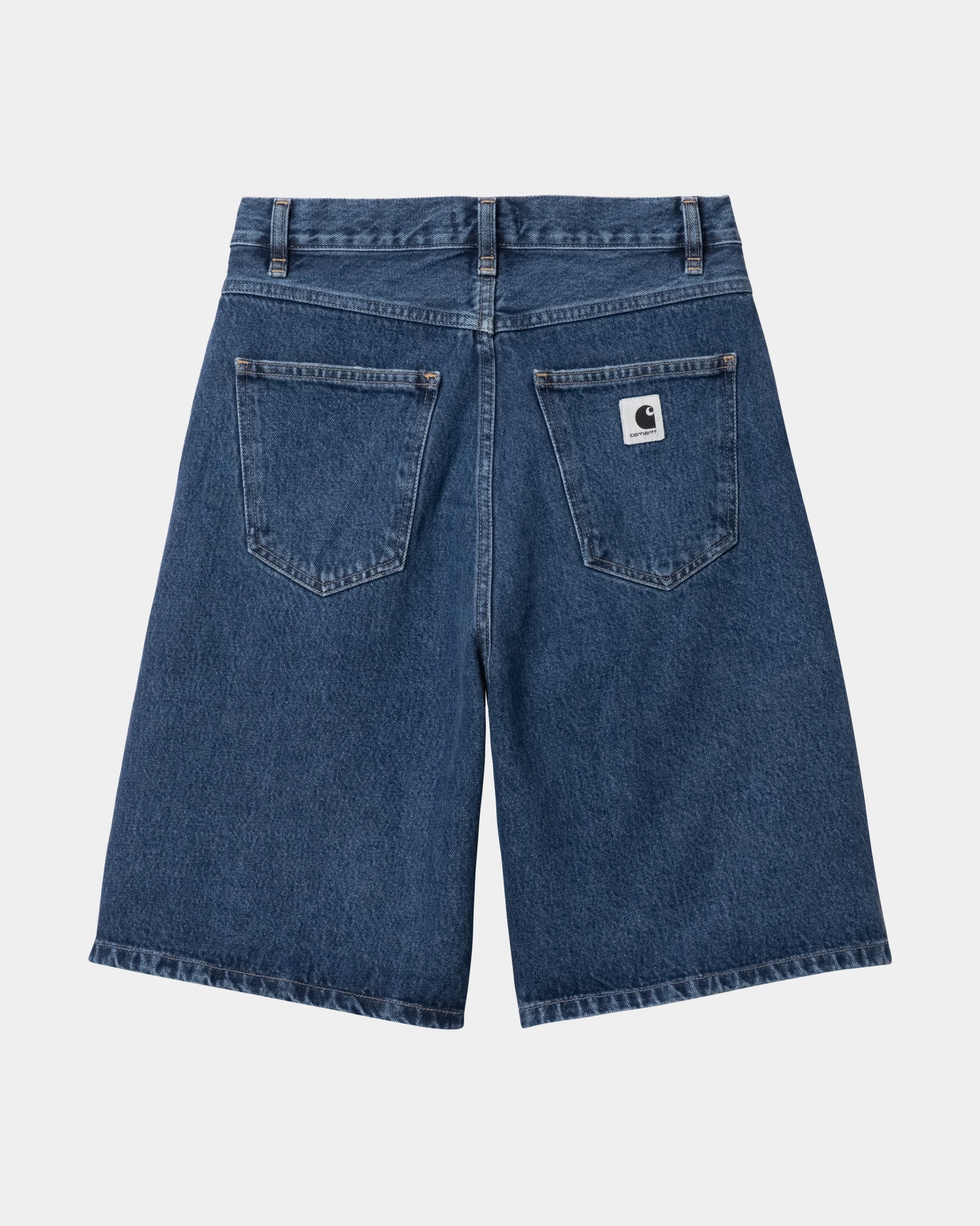 Women's Brandon Denim Shorts - Stone Washed Blue Jeans for Casual Wear & Summer Outfits | Perfect for Beach, Travel & Everyday Style