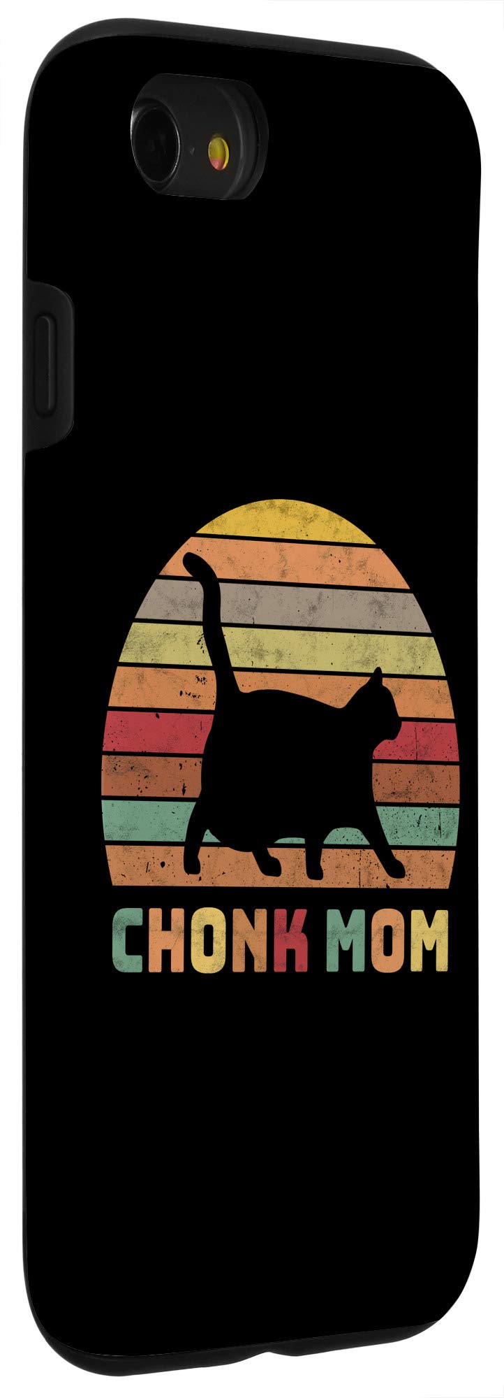 Funny Chonk Scale Cat Meme iPhone SE (2020)/7/8 Phone Case - Cute & Durable Protective Cover for Daily Use, Work, School & Travel