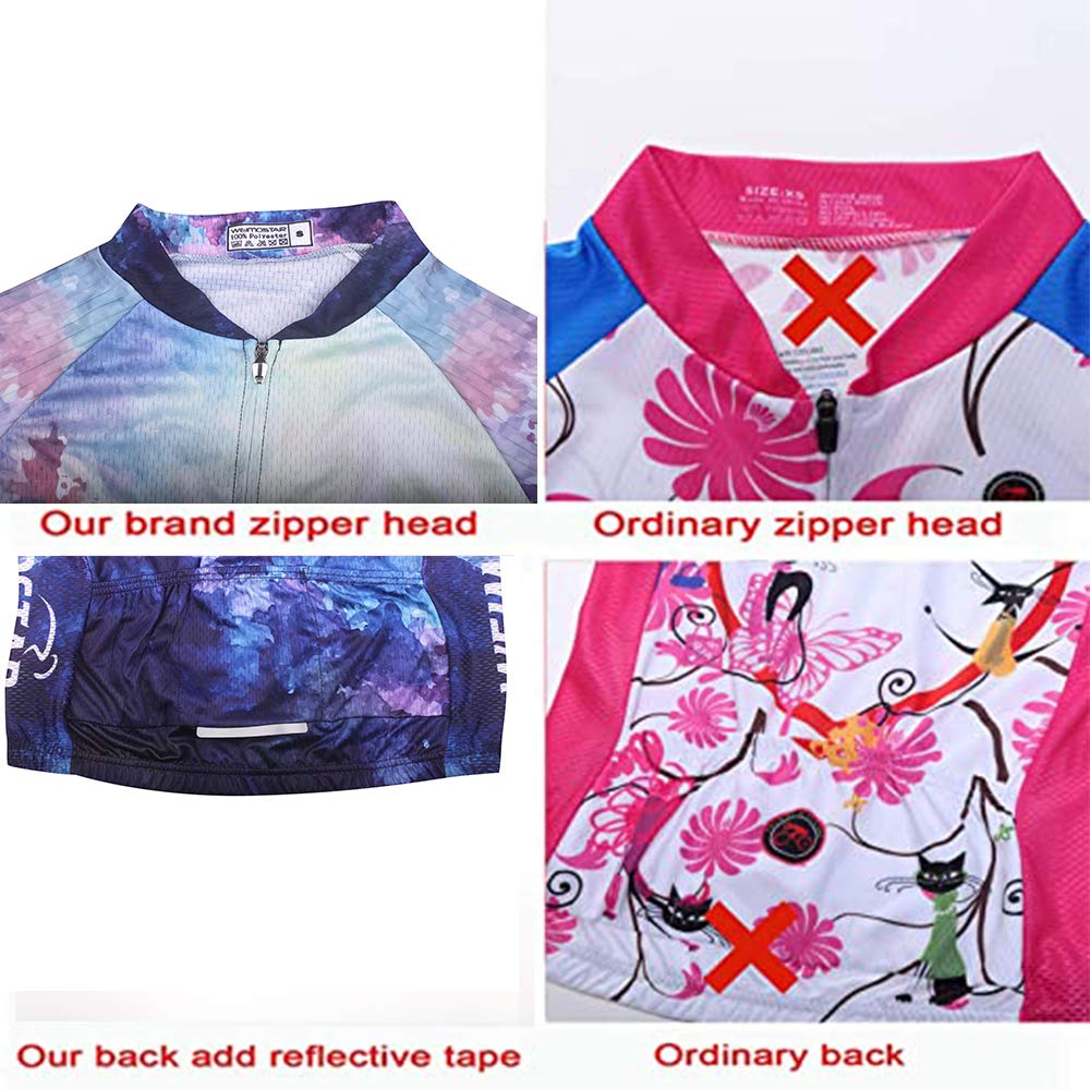 **Women's Cycling Jersey - Breathable Short Sleeve Bike Shirt for Road & MTB - Perfect for Commuting, Training & Outdoor Rides**