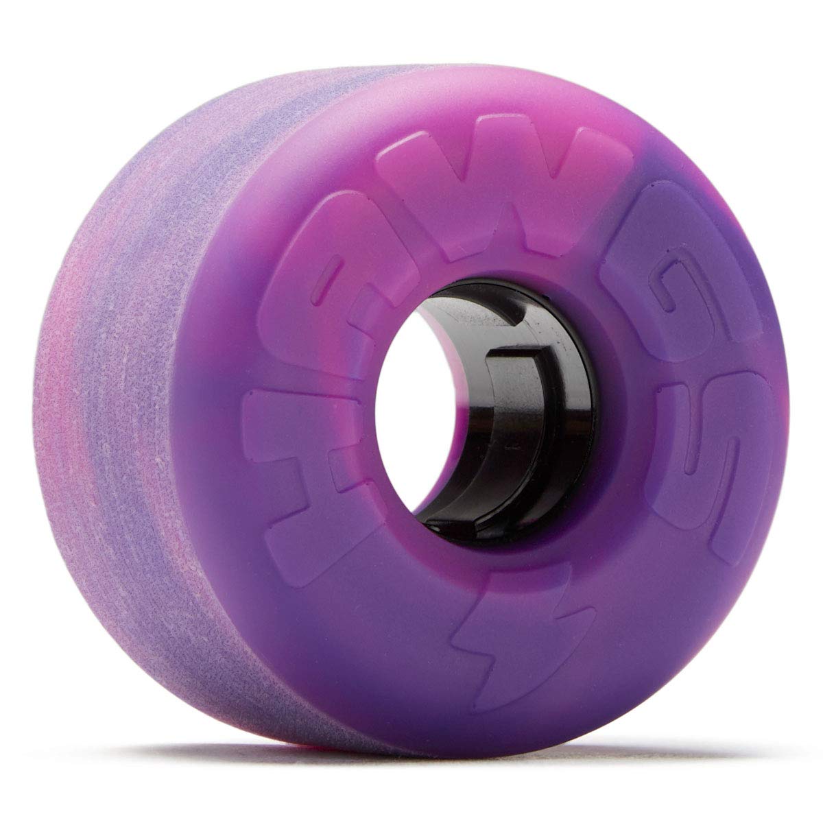 Hawgs Lil Easy 78a Longboard Wheels 60mm - Soft Purple Skateboard Wheels for Smooth Cruising & Carving - Perfect for Commuting, Downhill & Freestyle Longboarding