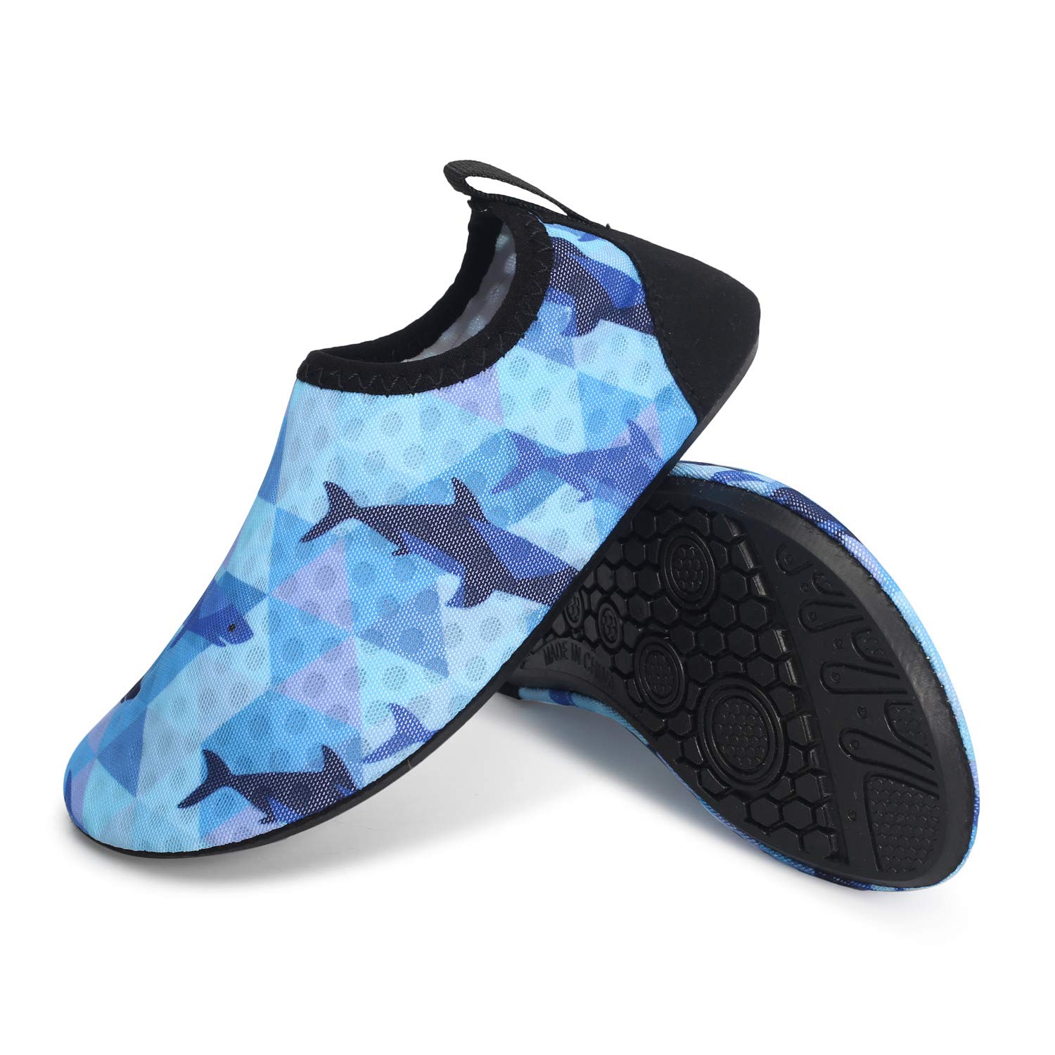 Kids Water Shoes for Boys & Girls - Breathable Quick-Dry Aqua Socks for Beach, Pool, Swimming & Summer Activities | Lightweight Athletic Water Footwear