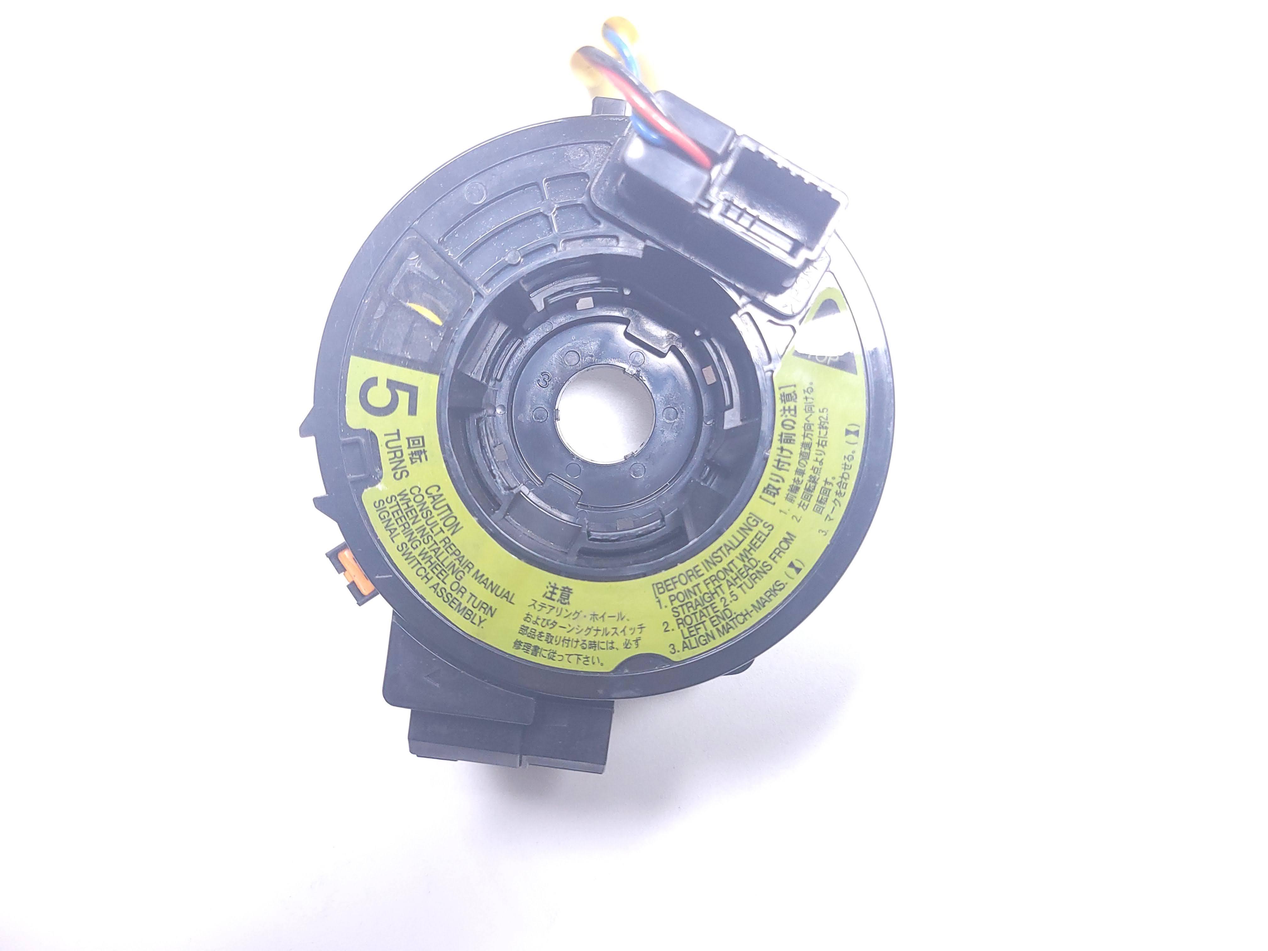 03 08 Toyota Corolla Clock Spring SRS Plug - OEM Replacement Part for Airbag System - Perfect for Steering Wheel Repair & Maintenance