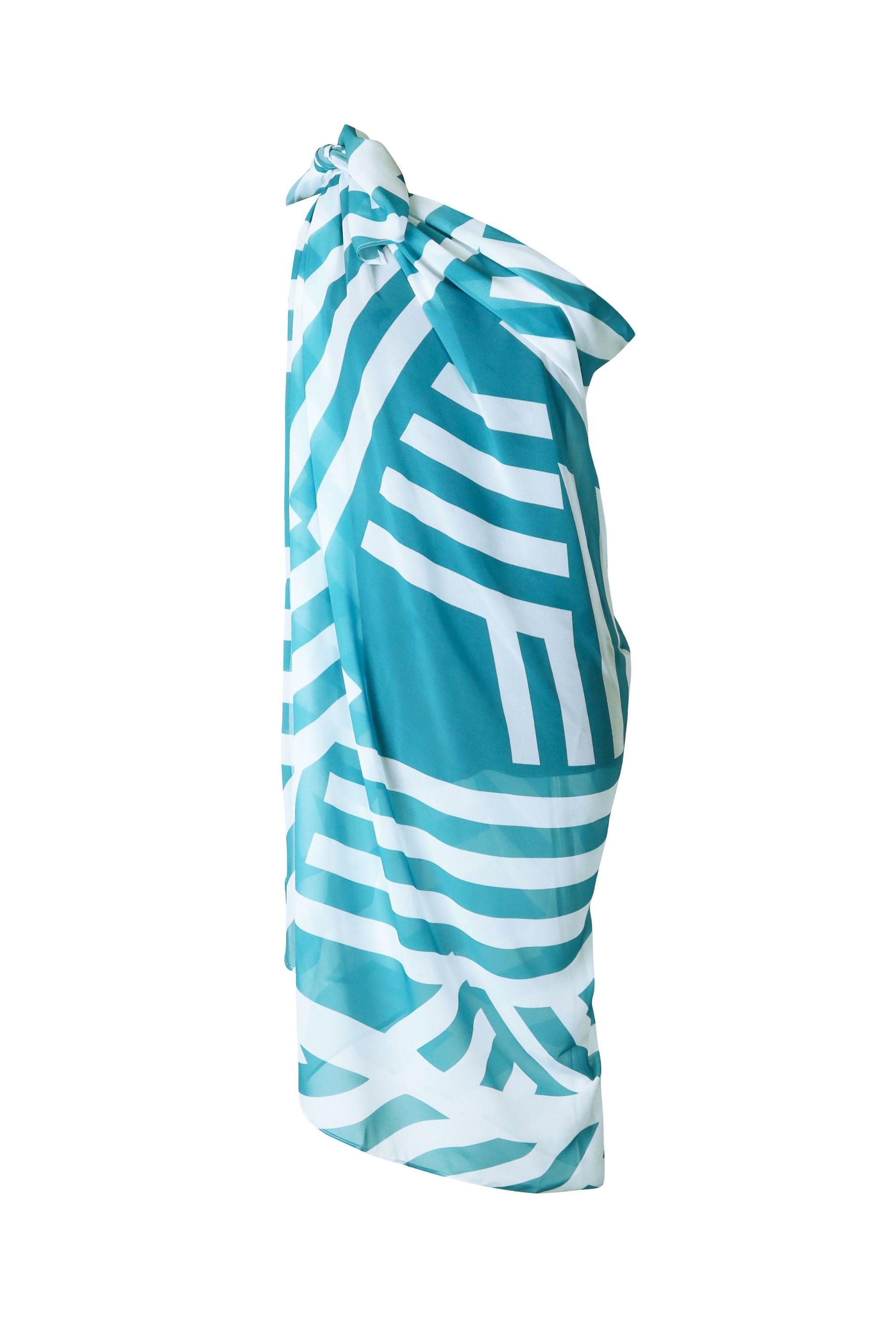 Morea Sarong - Seafoam Color Beach Wrap, Lightweight & Quick-Dry for Women - Perfect for Beach Vacation, Poolside Lounging, and Summer Outfits