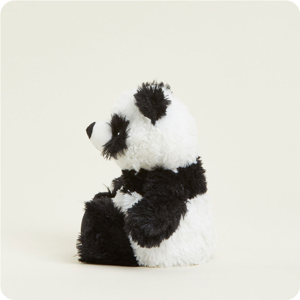 Panda Warmies Junior - Soft Plush Stuffed Animal for Kids, Cuddly & Cozy Comfort Toy - Perfect for Bedtime, Naptime, and Travel Companions