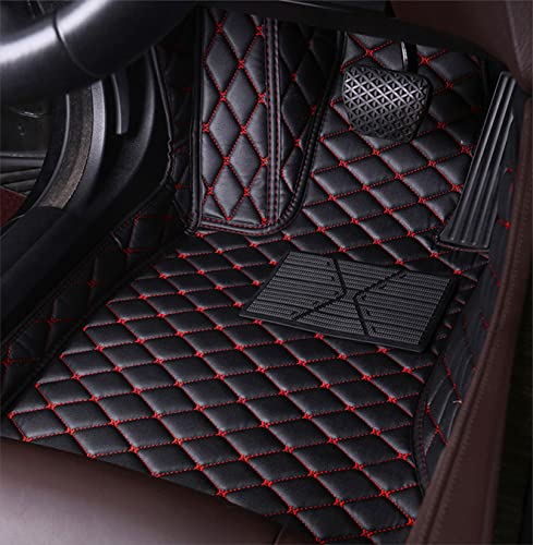 Premium All-Weather Leather Floor Mats for 2012-2015 Volkswagen Beetle Convertible - Heavy Duty Protection, Custom Fit Car Floor Liners - Perfect for Road Trips, Daily Commutes & Winter Driving