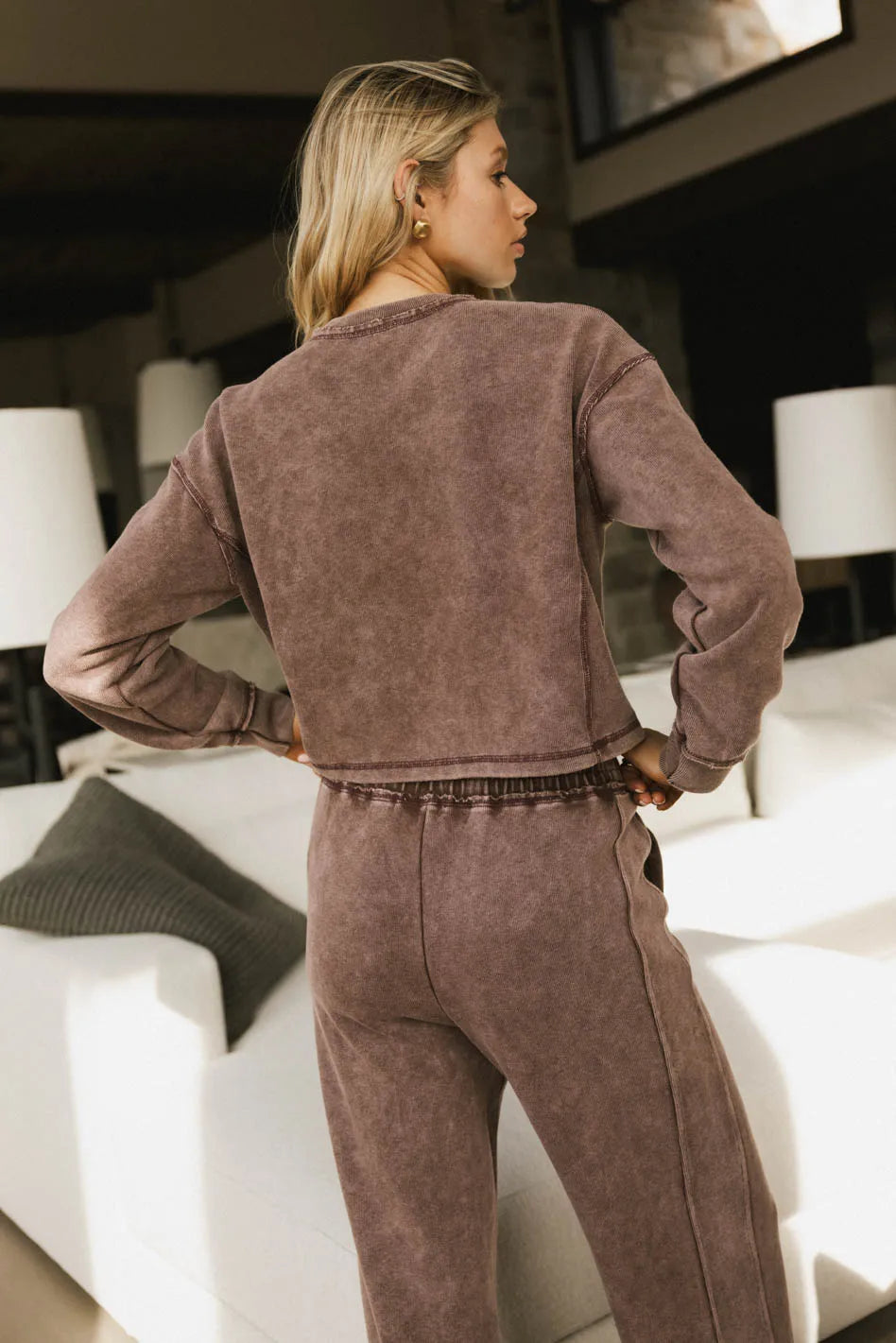 Odie Knit Sweater Women's Burgundy Pullover - Cozy Winter Casual Wear for Office & Weekend Outings | Final Sale