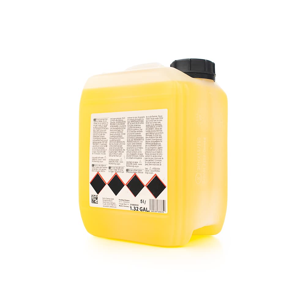 Koch-Chemie NanoMagic Car Shampoo - 5L Gloss Enhancing & Water Repellent Auto Wash with Built-In Sealant | Perfect for Detailing, Ceramic Coated & Luxury Vehicles