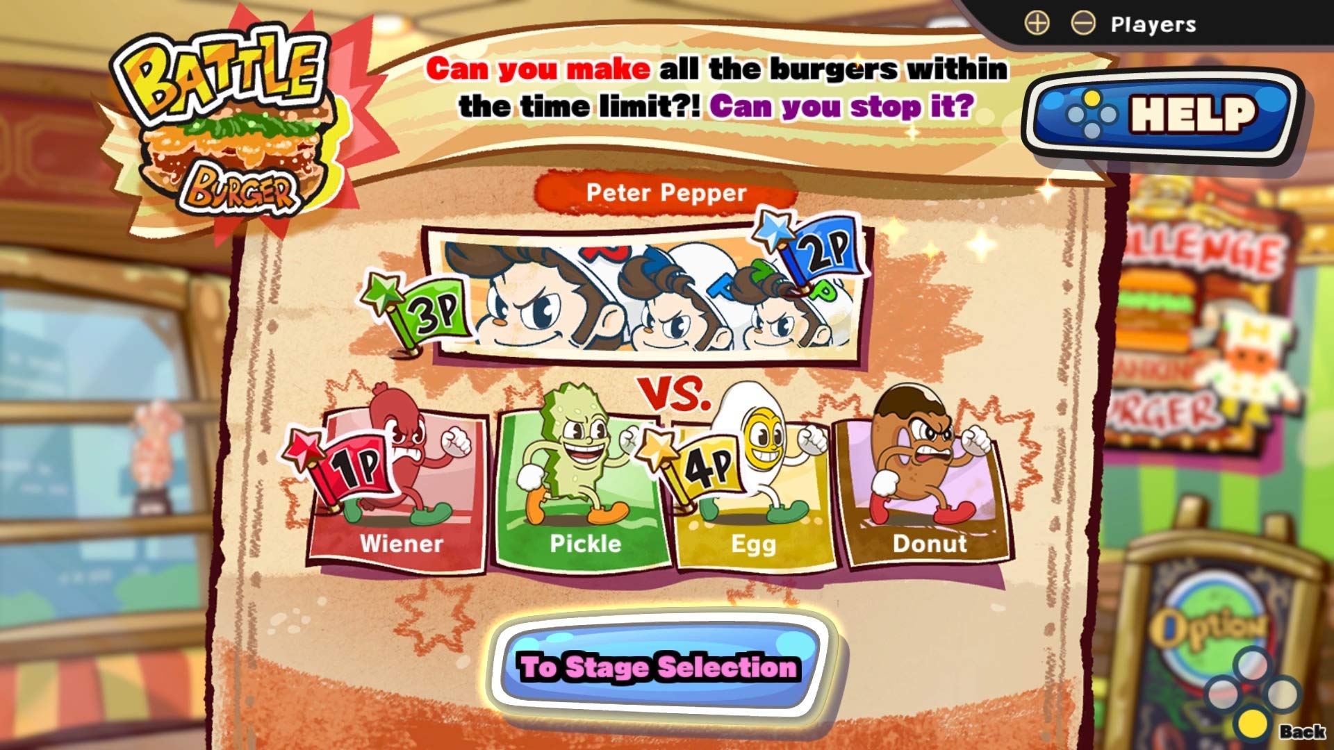 BurgerTime Party! - Fun Multiplayer Game for Nintendo Switch - Perfect for Family Game Nights & Parties