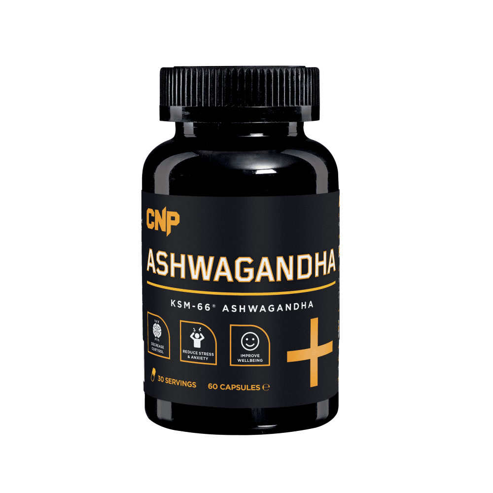 CNP Ashwagandha 60 Capsules - Organic Stress Relief & Immune Support Supplement for Men & Women - Daily Wellness, Anxiety Relief & Better Sleep