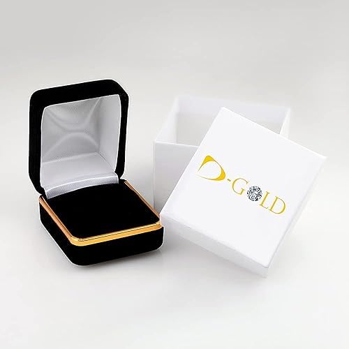 DGOLD 10KT White Gold Baguette & Round Diamond Fashion Ring (1/4 CTTW) - Elegant Jewelry for Women, Perfect for Weddings, Anniversaries & Special Occasions