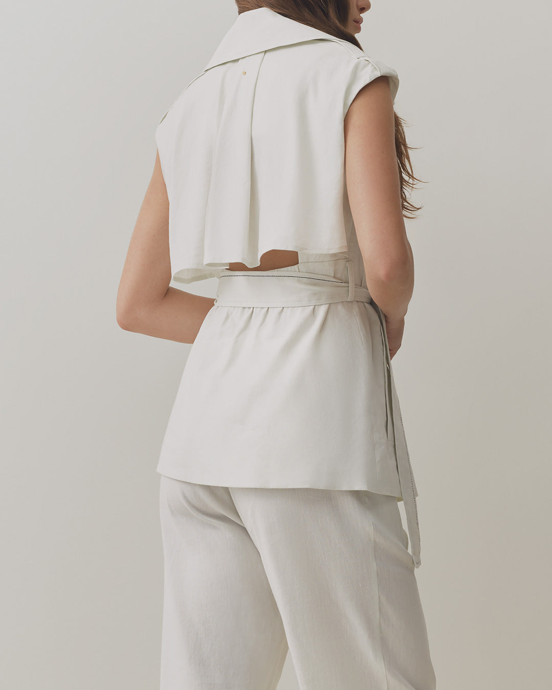 Linen Vest for Women - Lightweight Breathable Summer Sleeveless Jacket - Casual Boho Open Front Layering Piece for Beach, Travel & Outdoor Activities