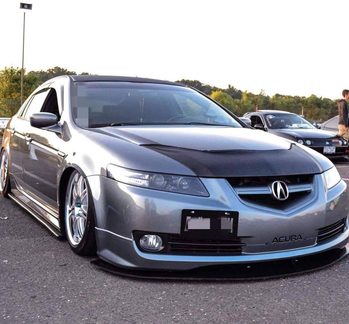 Acura TL 2004-2008 License Plate Mounting Kit & Relocator - Front Bumper Bracket Holder for Custom Car Styling & Improved Visibility