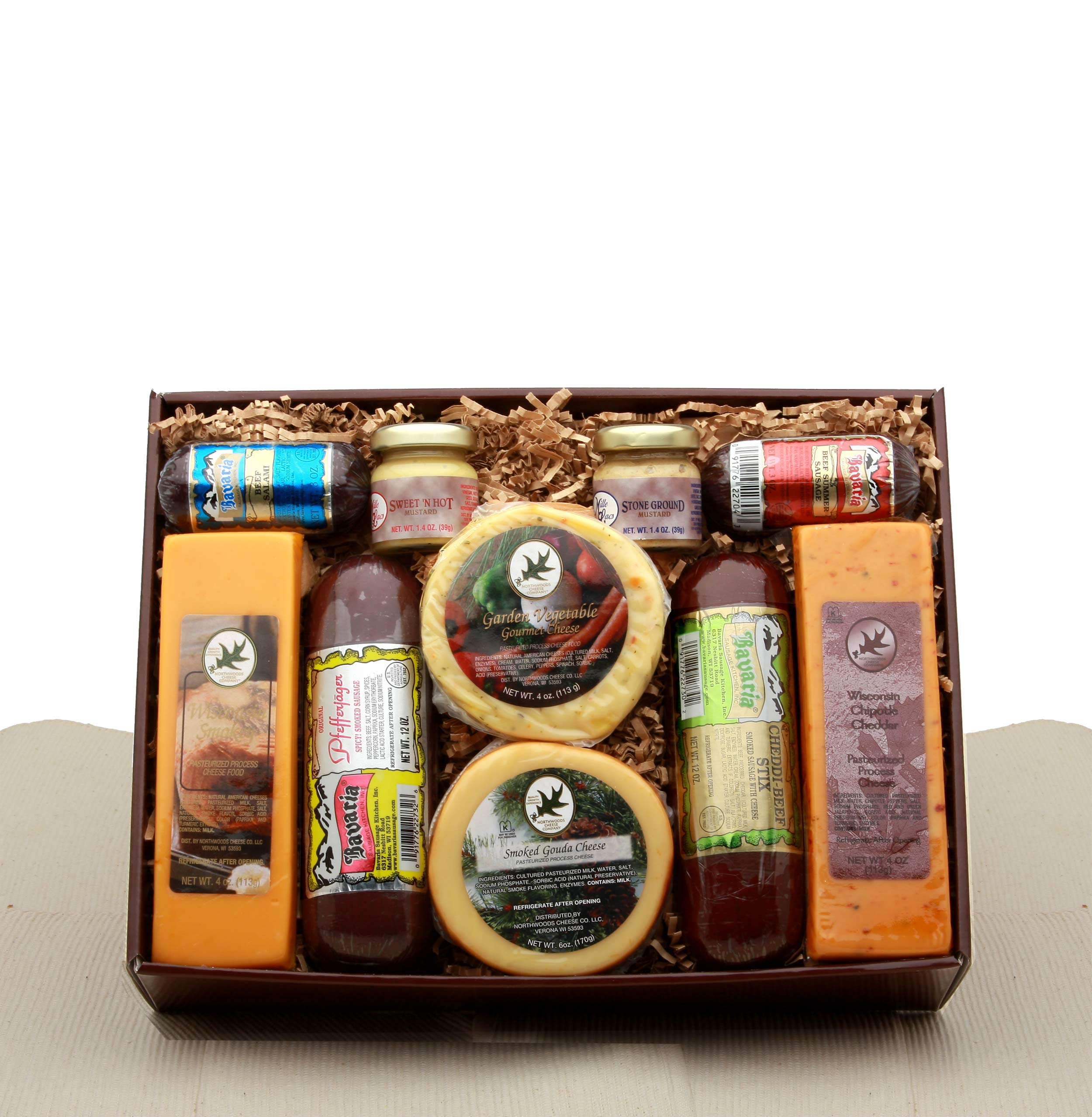 Delicious Gourmet Meat and Cheese Gift Box - Perfect for Holidays, Parties & Corporate Gifts | Premium Charcuterie Selection for Entertaining & Special Occasions