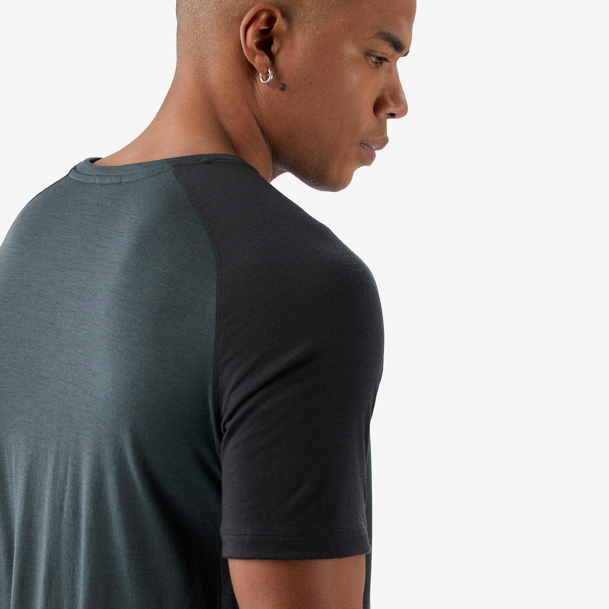 Simond Men’s Merino Wool Short Sleeve T-Shirt - Moisture Wicking & Odor Resistant Base Layer for Hiking, Camping & Outdoor Activities