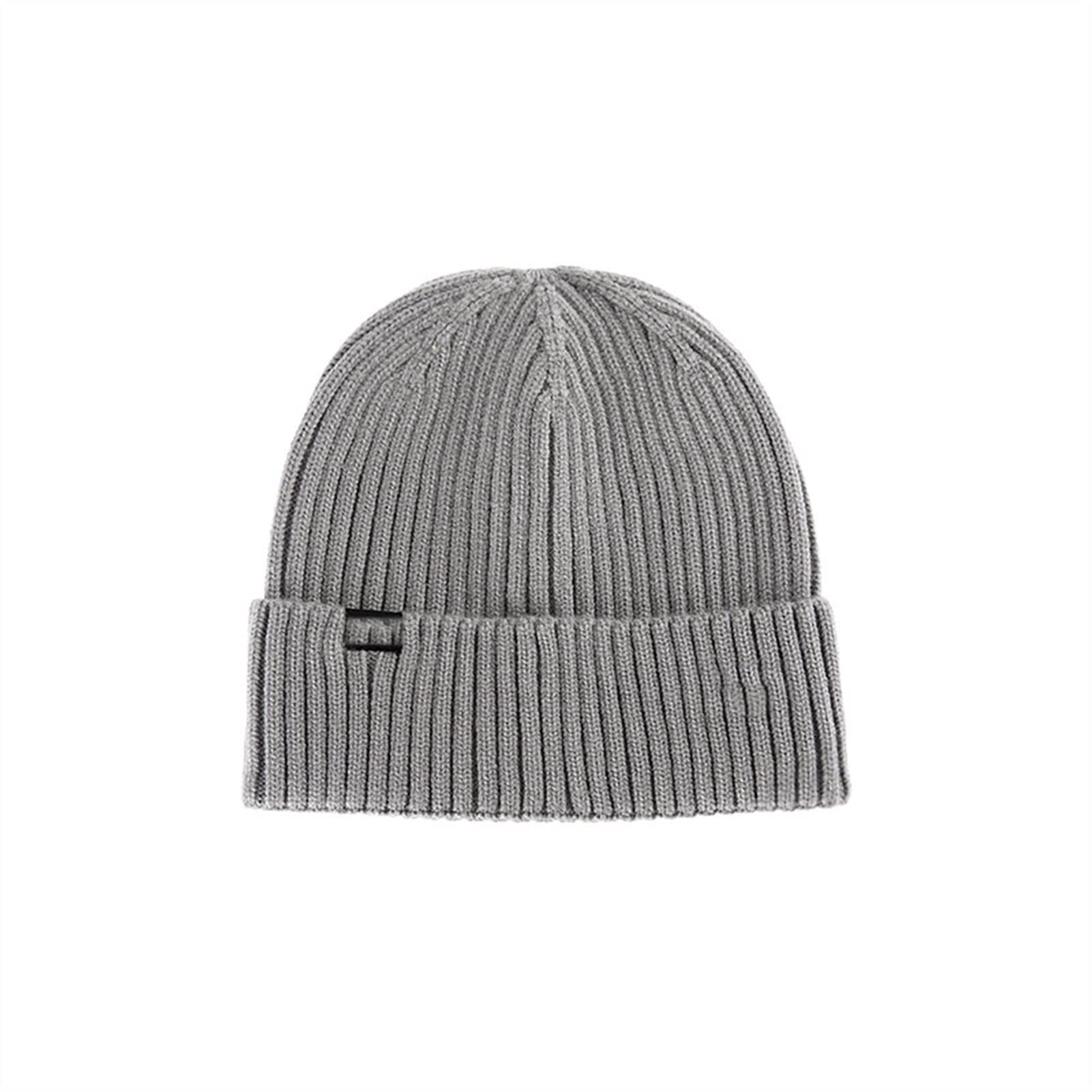 Women's Chunky Knit Beanie Hat - Soft Warm Winter Ski Hat for Cold Weather - Cozy Thick Cable Knit Beanie for Autumn, Skiing, Snowboarding & Outdoor Activities (Brown, One Size) - Perfect for Hiking, Running & Casual Winter Fashion