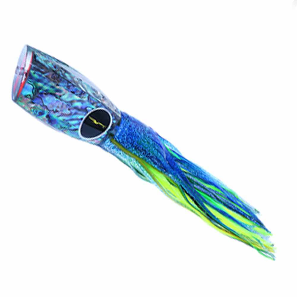 Premium Black Bart Brazilliano Trolling Lure - Saltwater Fishing Lure for Mahi Mahi, Tuna & Marlin - Perfect for Offshore & Deep Sea Fishing Adventures