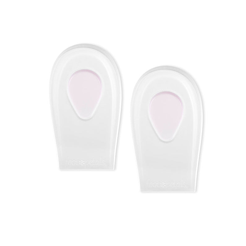 Foot Petals Gel Heel Cup Cushions - Soft Orthotic Inserts for Women & Men - Relieve Heel Pain, Plantar Fasciitis - Perfect for High Heels, Work Shoes & Everyday Comfort