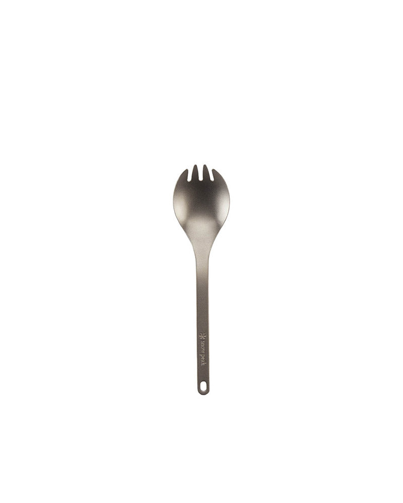 Titanium Spork - Lightweight & Durable Camping Utensil for Backpacking, Hiking & Outdoor Adventures