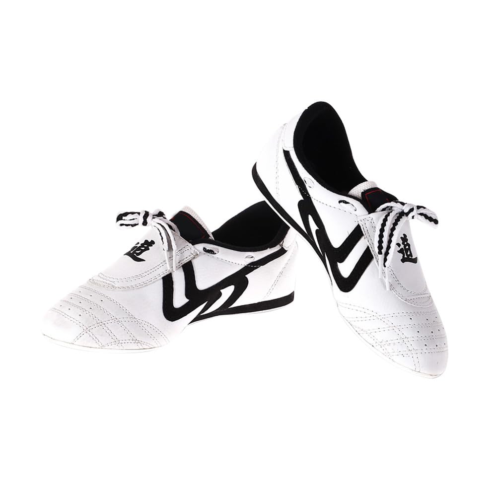 Taekwondo Shoes, Kung Fu Shoes & Tai Chi Shoes - Lightweight Martial Arts Training Shoes for Men, Women & Kids with Storage Bag - Perfect for Road Running, Boxing & Martial Arts Practice