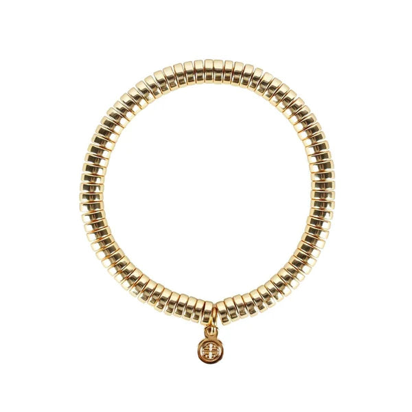 BuDhaGirl Galleon Bracelet - 18K Gold Plated Adjustable Bangle for Women | Perfect for Yoga, Meditation & Everyday Wear